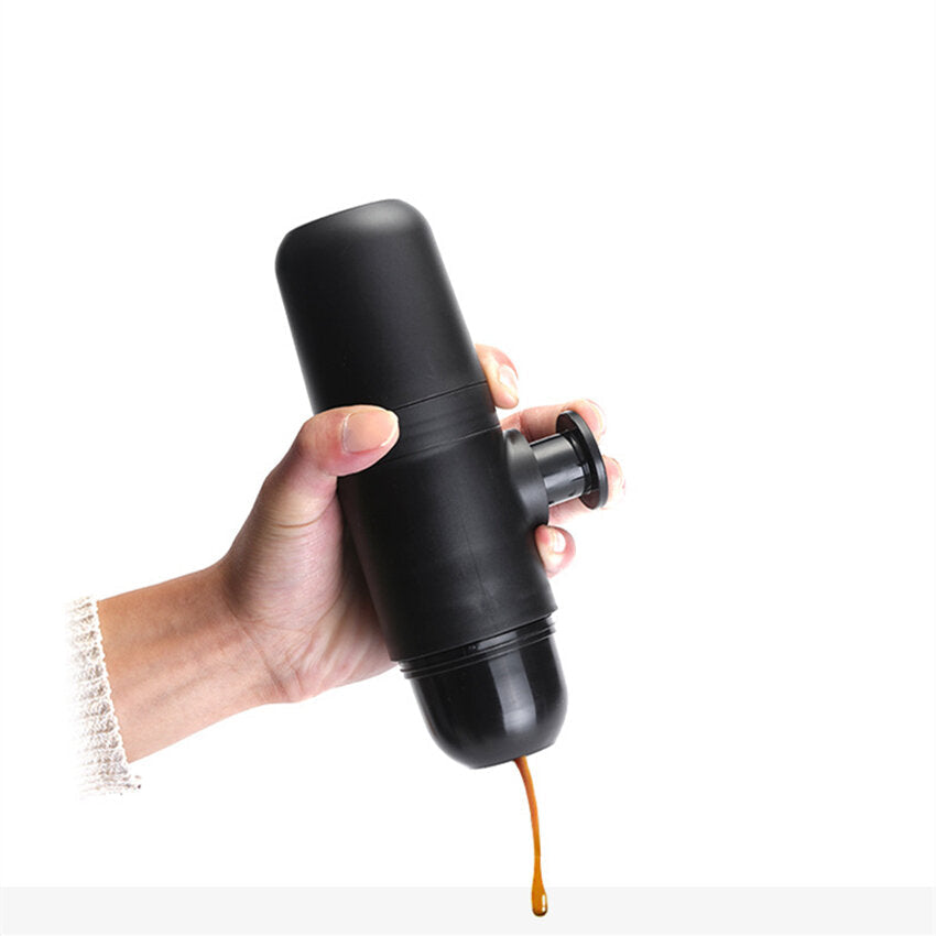 Portable Coffee Machine Mini Handheld Maker Manual Espresso Press for Travel And Household