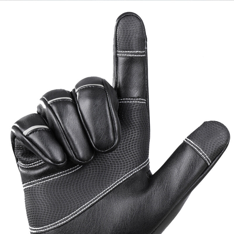 Winter Cycling Gloves Touch Screen MTB Bike Glove Warm Fleece Thermal Ski Fishing Men Motorcycle Gloves