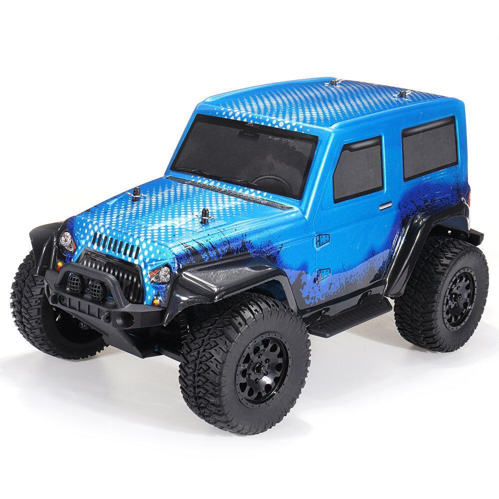 RC Car Crawler 2.4G 4WD Off-road RC Vehicle Models Full Proportional Control Nylon Anti-collision for Adults and Kids