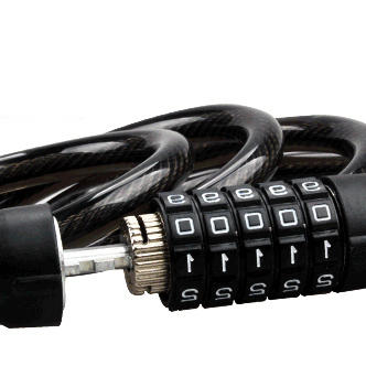 Bicycle Locks Thickened 1.2M 325G Bike Password Lock Cable Steel PVC Cycling Accessories