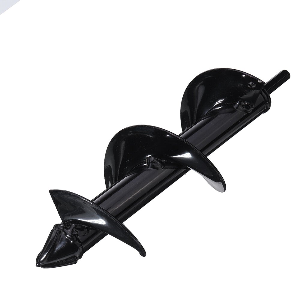 Upgrade Hard Alloy Head Spiral Auger Drill Bit Non-Slip Flower Bulb Auger Rust Proof Planter Hole Digger Bit for Hex Drive Drill