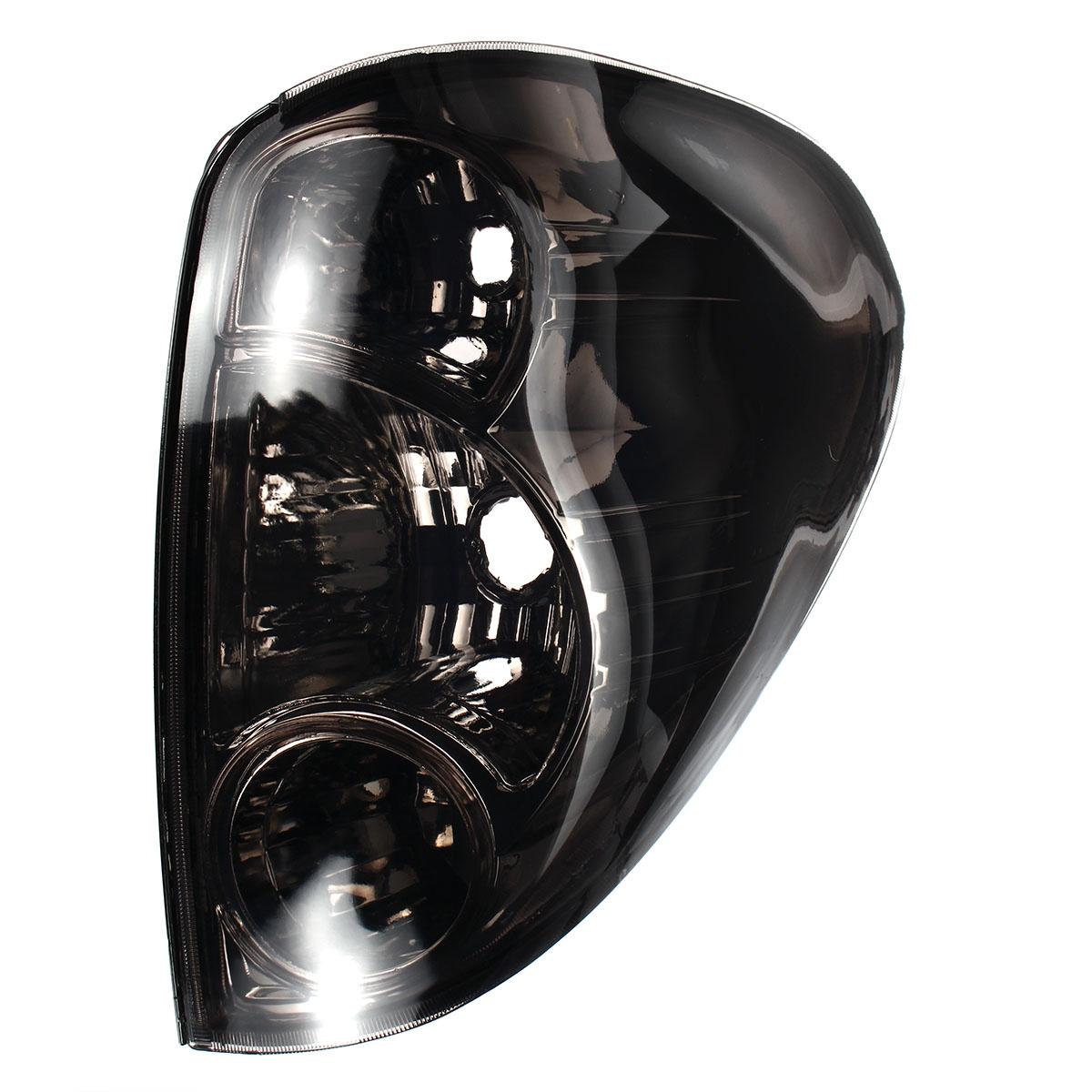 Car Rear Left/Right Tail Brake Light without Bulb Wiring Harness Smoke Black