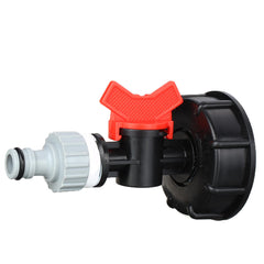 Water Tank Outlet Connector Hose Fittings Connection Garden Tap Plastic Adapter Quick