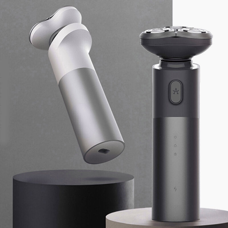 Electric Razor USB Rechargeable Electric Shaver Wet-Dry Dual Use Shaving Machine Water Proof Fast Charging Men Beard Razor