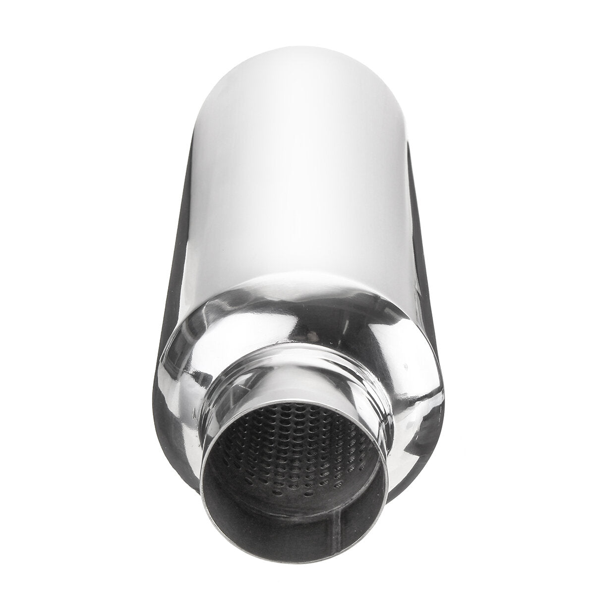 2.25" Inlet/Outlet Stainless Steel Universal Exhaust Turbine Muffler Resonator