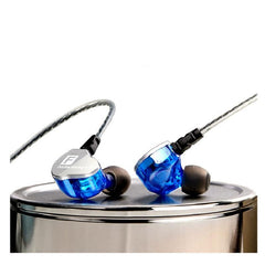 Portable Wired Control In-ear Earphone 3.5mm Jack Hi-Fi Stereo Waterproof Dual Unit With Mic