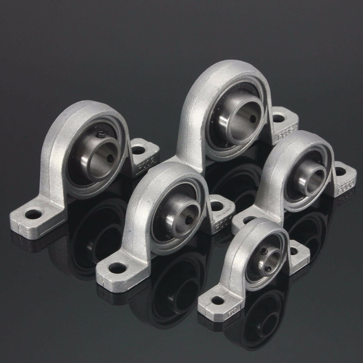 8mm to 35mm Bore Diameter Mounted Ball Bearings Zinc Alloy Pillow Block Linear Bearing
