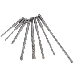 8pcs 5-12mm SDS Plus Shank Electric Hammer Drill Bit 5/6/8/10/12mm Carbide Tip Masonry Concrete