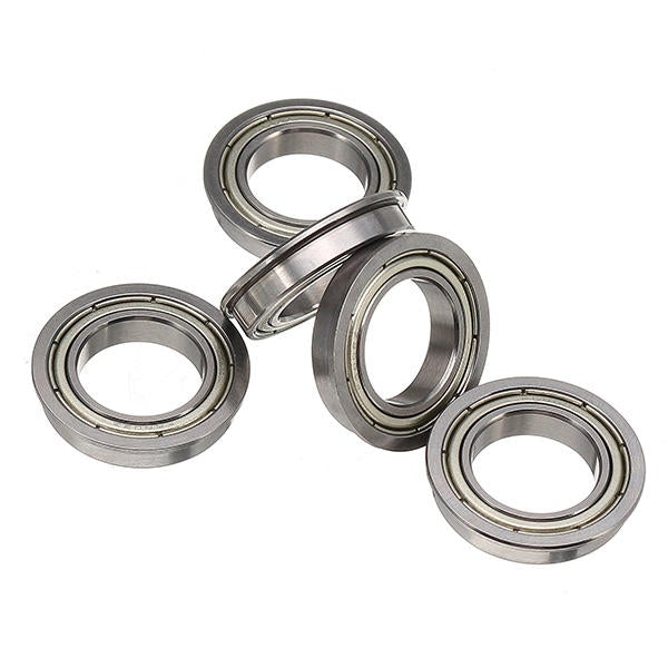 5pcs Flange Ball Bearings 15x24x5mm Deep Groove Ball Bearings