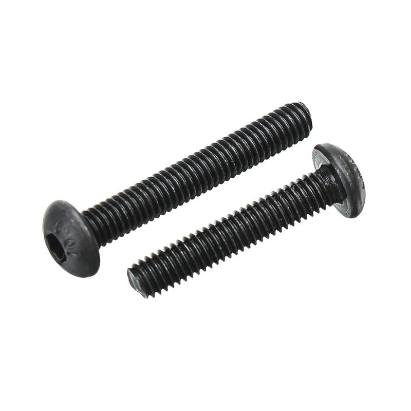 440Pcs M3/M4/M5 Carbon Steel Screw Hex Socket Button Head Bolt Nut Assortment Kit