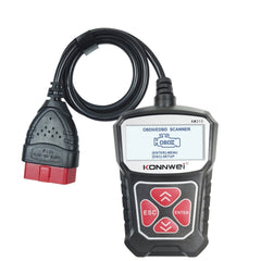OBD2 Car Diagnostic Scanner EOBD Scan Tool DTC Engine Code Reader Voltage Test Built-in Speaker