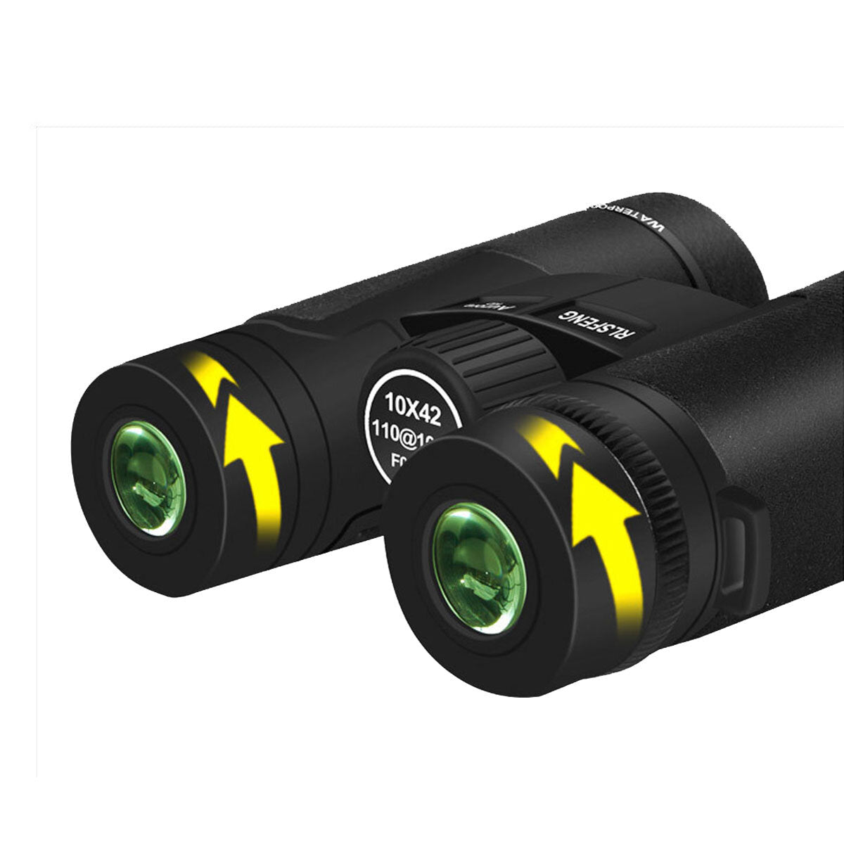 8x42 Binoculars BAK4 Waterproof Roof Prism Professional Hunting Optical Camping Tourism Travel Outdoor Telescope