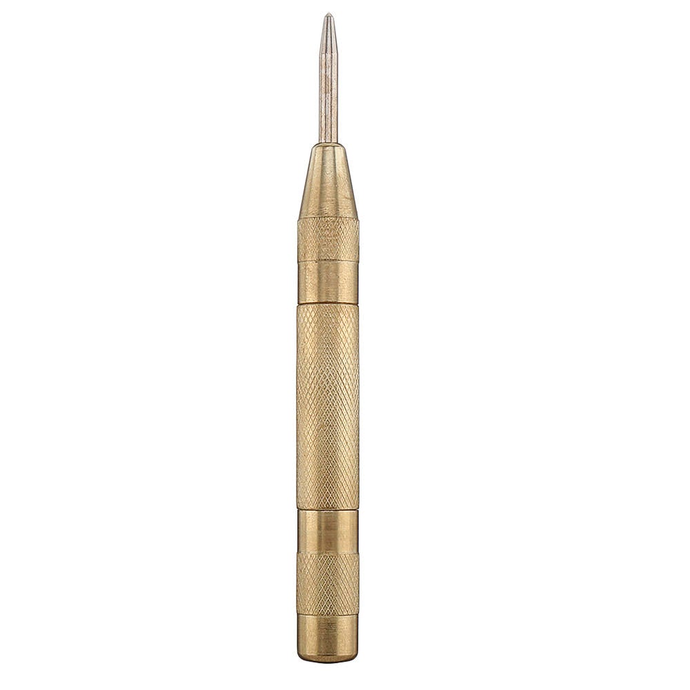 4pcs HSS Titanium Coated Step Drill Bit with Automatic Center Pin Punch 3-12/4-12/4-20mm Step Drill
