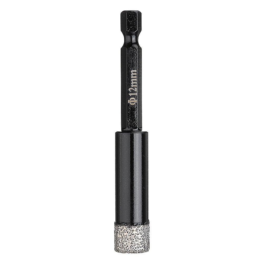 6-14mm Vaccum Brazed Diamond Dry Drill Bits Hole Saw Cutter for Granite Marble Ceramic Tile Glass Dry Cutting