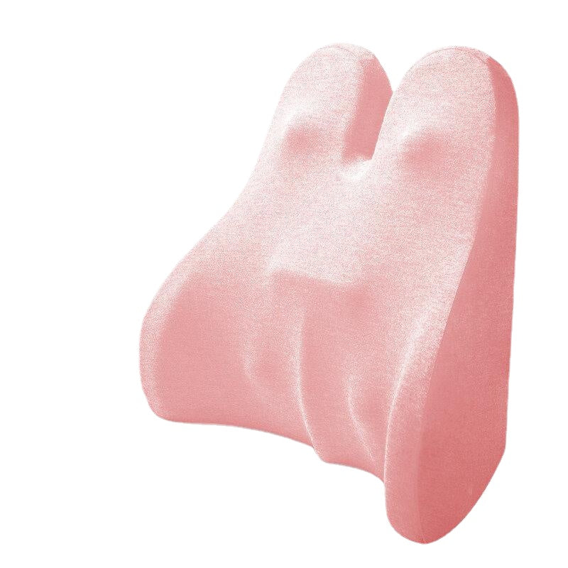Memory Foam Seat Chair Lumbar Back Support Cushion Pillow