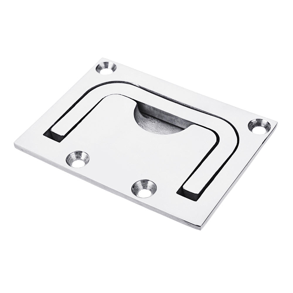Stainless Steel 316 Flush Hatch Lift Ring Hatch Pull Handle Locker Cabinet Hardware