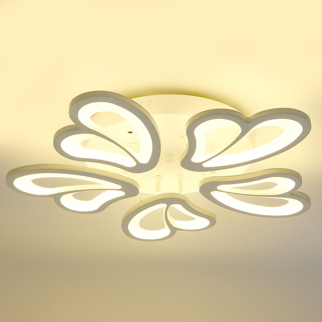 AC110-220V 6000LM 550LED Ceiling Light Fixture Lamp Remote Control Bedroom Study Parlor