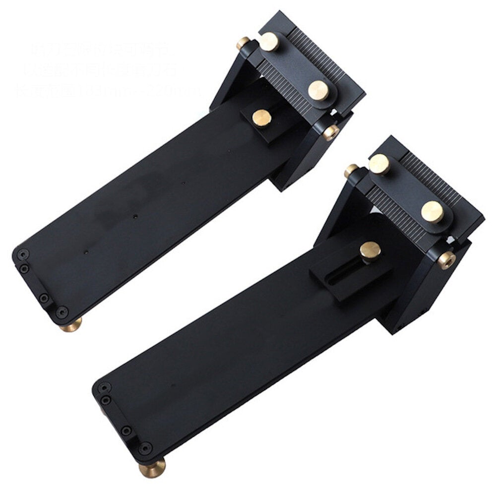 Quick Non-slip Cutter Sharpener Aluminum Alloy CNC Fixed Angle Sharpener Double-sided Grain Size wood working Chisel Sharpener Monomer