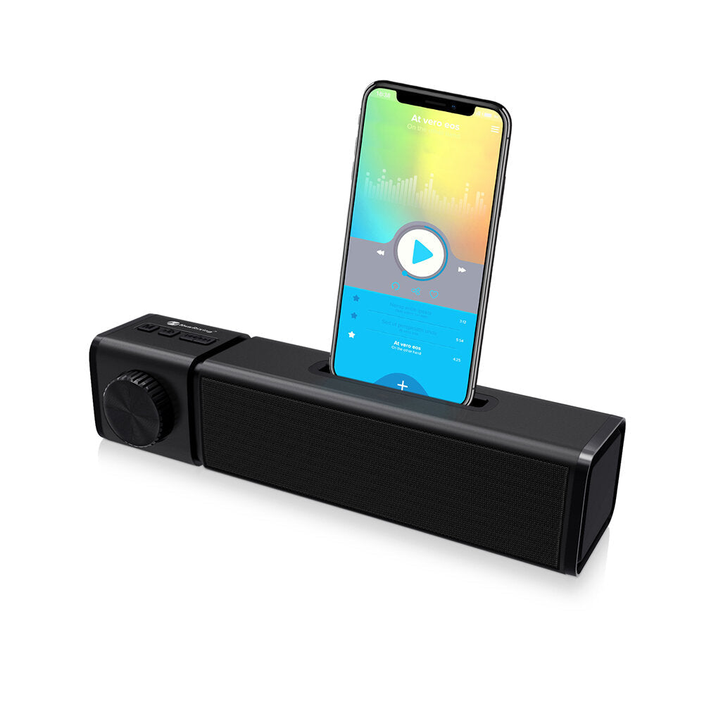 with Phone Bracket Wireless Bluetooth Speaker Portable Mini Vard Subwoofer