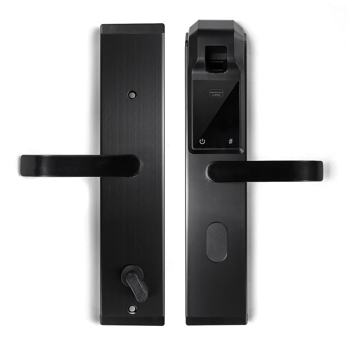 Smart Optical/Semiconductor Door Lock Fingerprint/Card/Password/Key/APP Control Access Security Doorlock