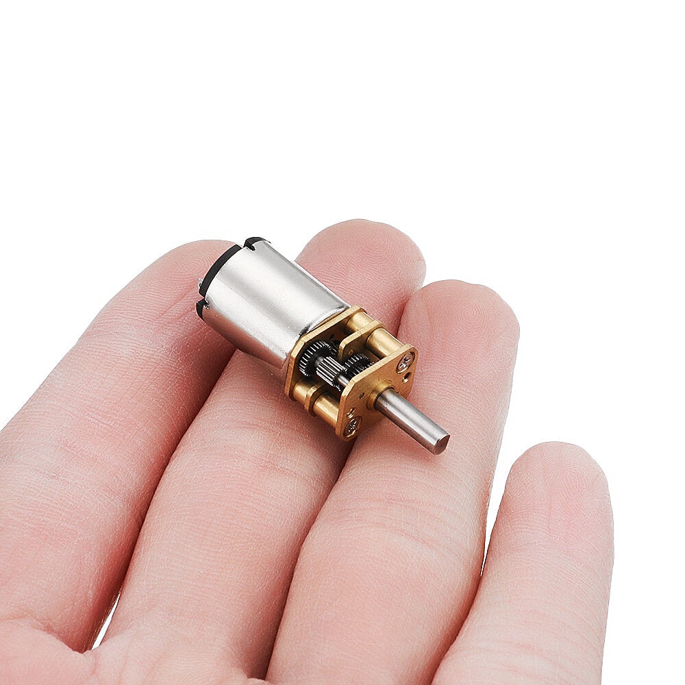 DC Motor 12V 1050rpm Mute Torsion Large Hollow Cup Reduction Gear Motor