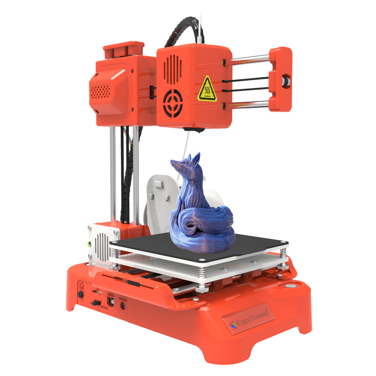 Desktop Mini 3D Printer 100*100*100mm Printing Size for Children Student Household Education