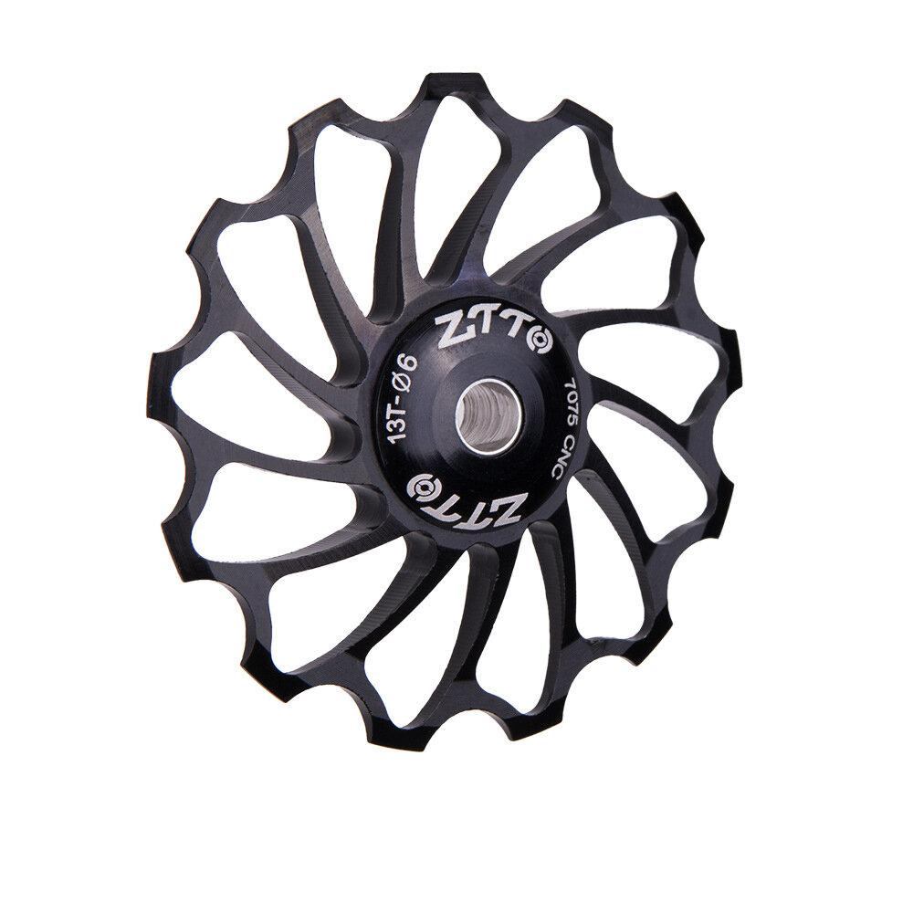 4/5/6MM Lightweight High Strength Aluminum Alloy Ceramic Rear Paddle Guide Wheel MTB Road Bicycle Guide Roller
