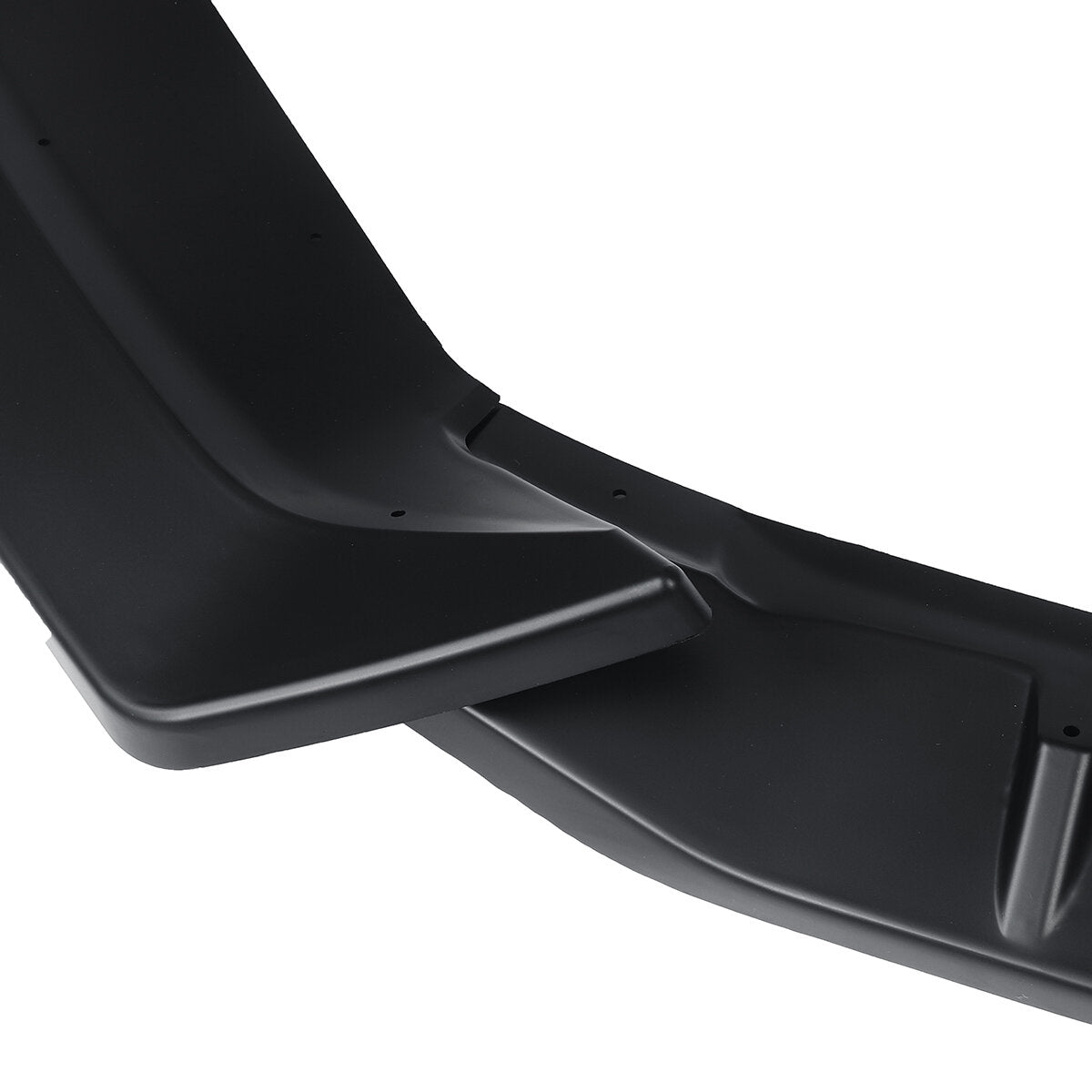 Matte Black Front Bumper Lip Body Kit Spoiler