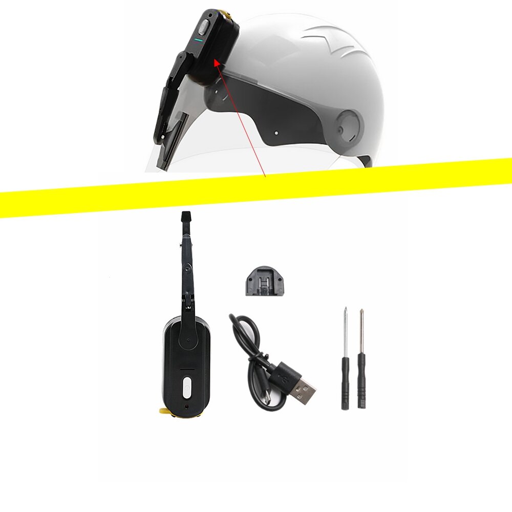 Motorcycle Helmet Wiper Waterproof Adjustable Windshield Casque Wiing Tool