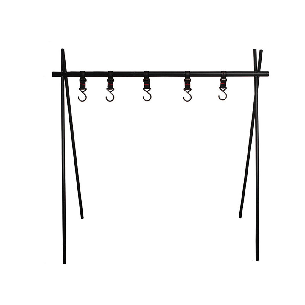 Ultralight Hanging Rack Folding Cookware Storage Triangle Racks Clothes Shelf Up to 8kg Outdoor Camping Picnic Travel