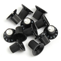 12 x Guitar AMP Knob Amplifier Skirted Knobs Volume Tone Control for Fender