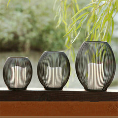 Iron Cage Tealight Candle Stand Holder Lantern Candlestick Wedding Decor