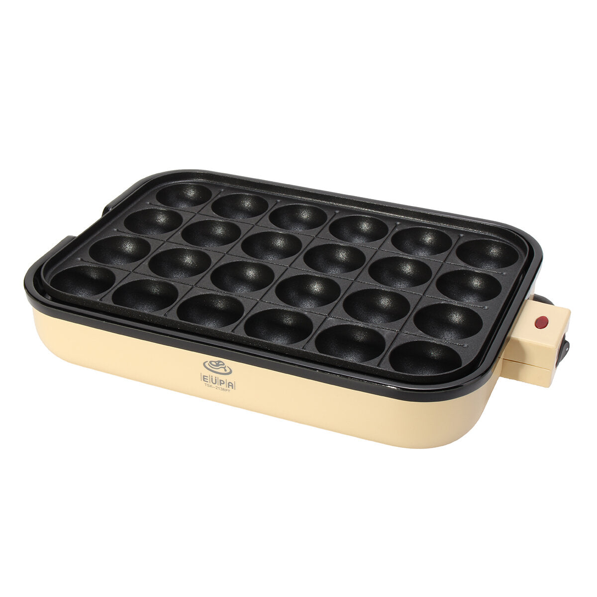 24 Holes Grill Pan Plate Cooking Octopus Ball Kitchen Maker Baking Mold