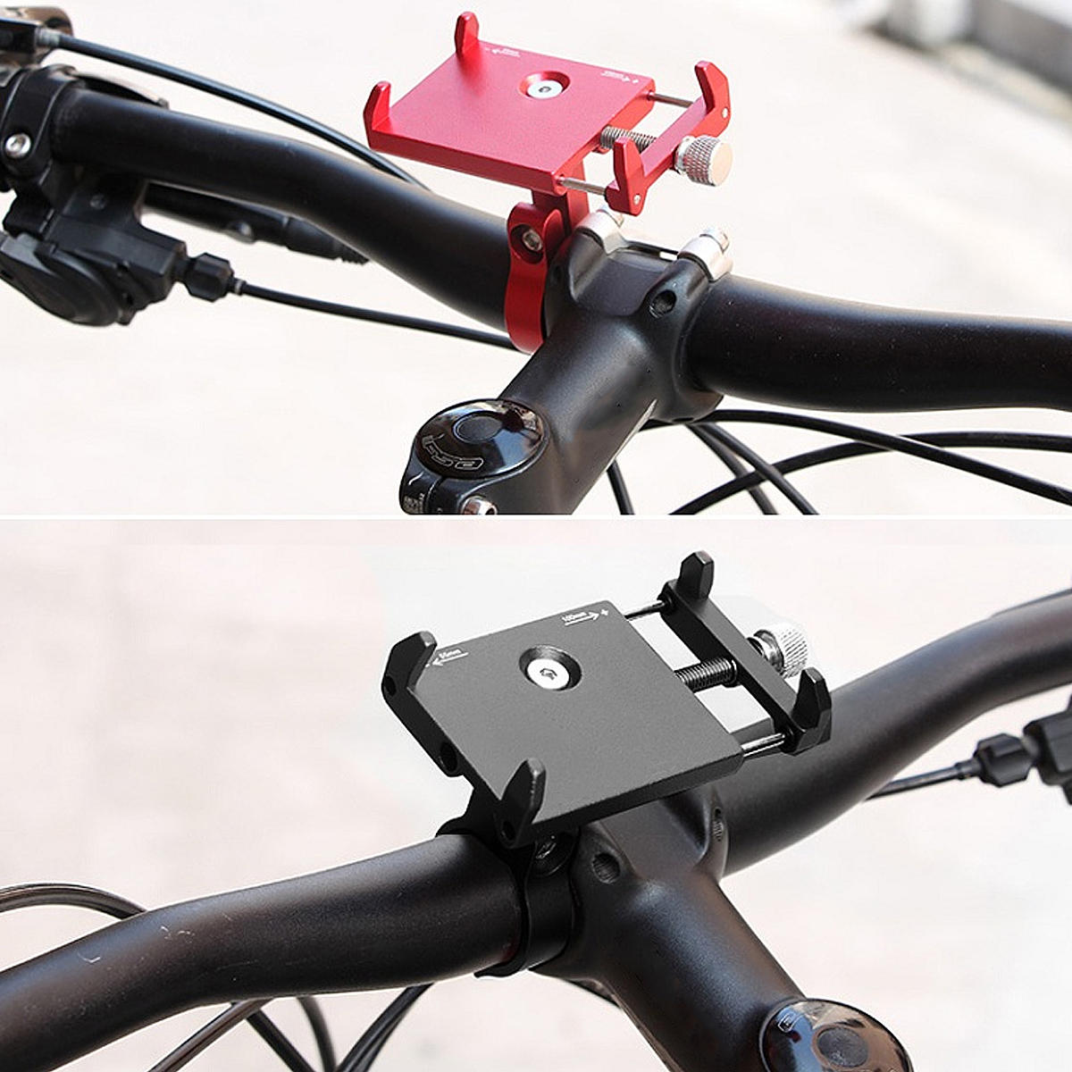 55mm-100mm Bicycle Bike Motorcycle Handle Phone Mount Holder For Cell Phone GPS
