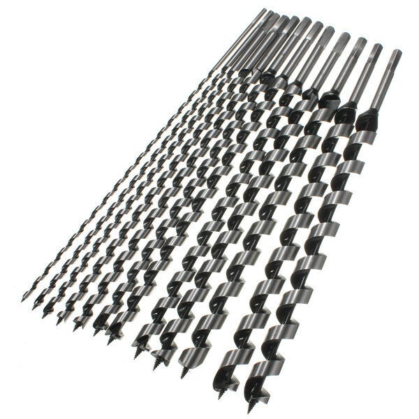 460mm 6-28mm Hex Shank Brad Point Drill SDS Auger Bit Spiral Wood Drilling Tool