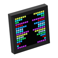 Bluetooth Digital Photo Frame Alarm Clock with Pixel Art Programmable LED Display