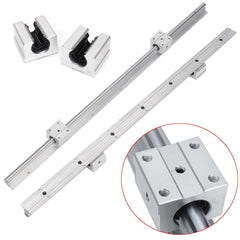 700mm Cylindrical Linear Rail Shaft with 2pcs Linear Block