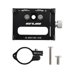 CNC Bicycle Phone Holder Bracket for Phone GPS Device Up To 6.2 Inch Non-slip
