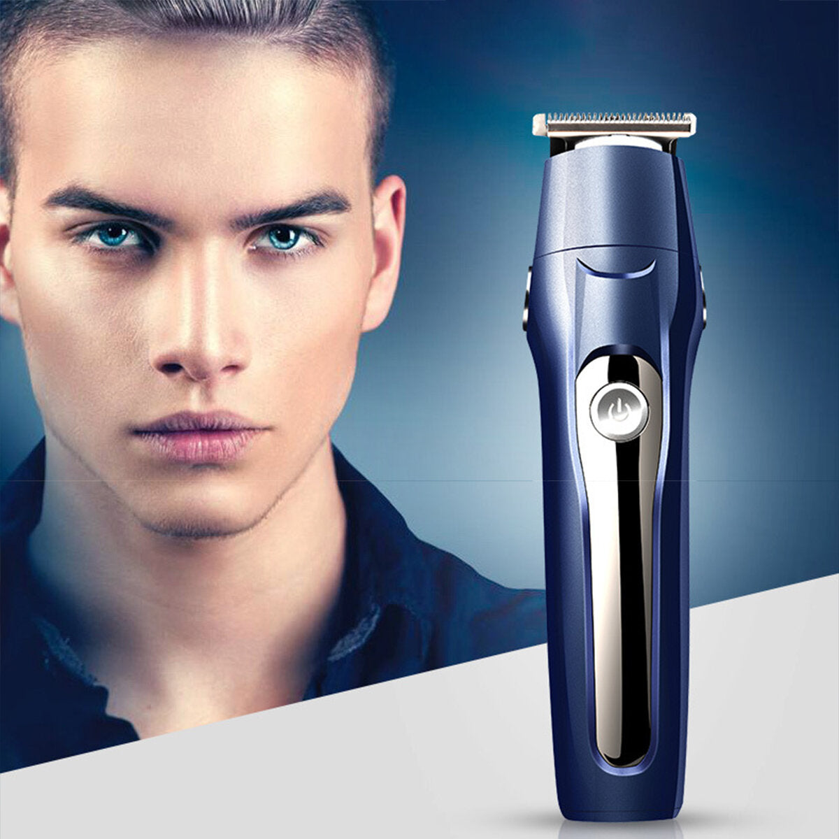 12 in 1 Multifunctional Hair Clipper Razor Body Hair Cutter Carving Electric Trimmer With 4Pcs Limiting Combs Base