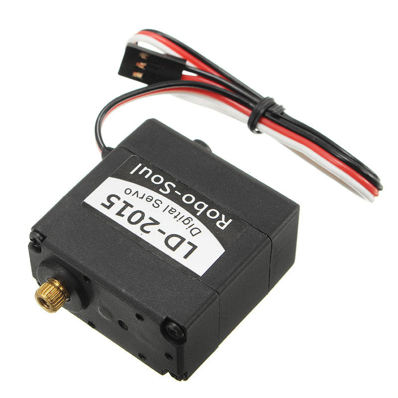180 Degree 15KG Large Torque Metal Gear Biaxial Digital Servo For Robot