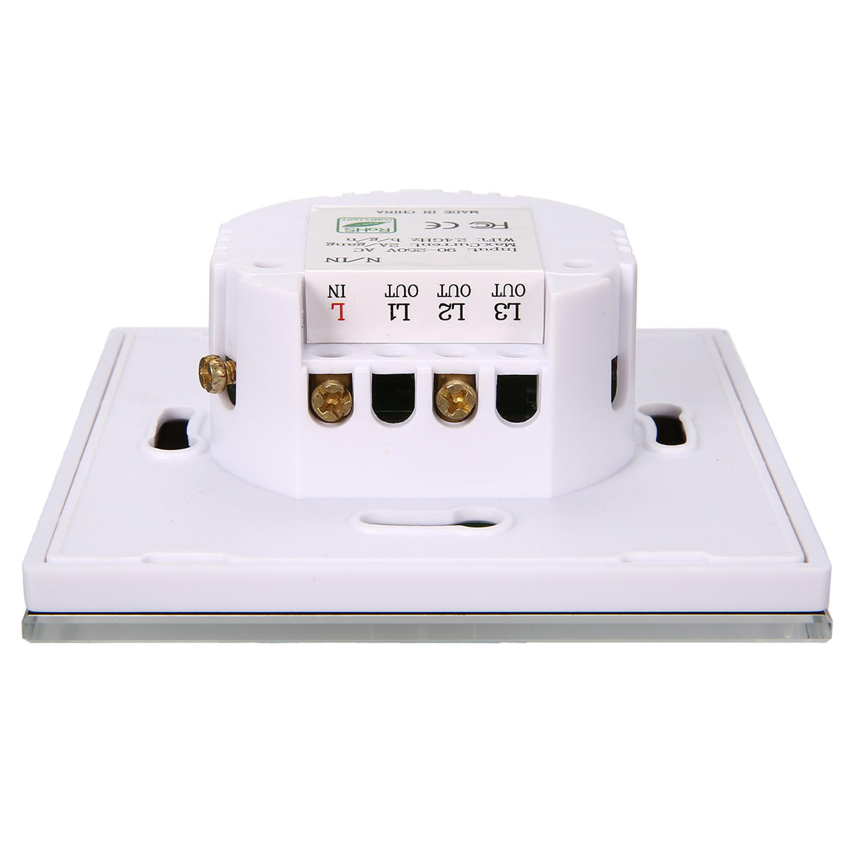 EU UK Smart WiFi Touch Light Wall Switch Module Wirel 90-250V 2A 400w 86 Type