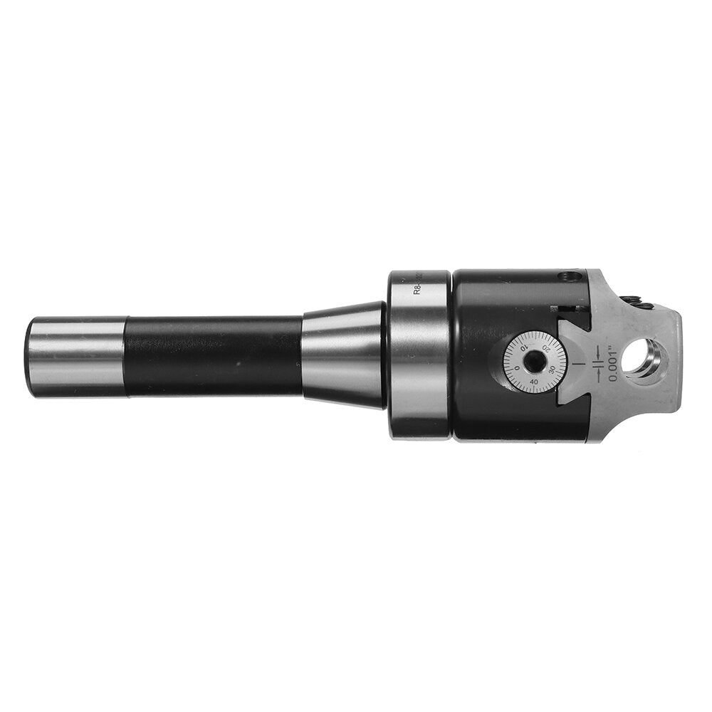 2 Inch Boring Head R8 Shank Holder Boring Head Set Indexable Boring Bars Carbide Boring Head Tool