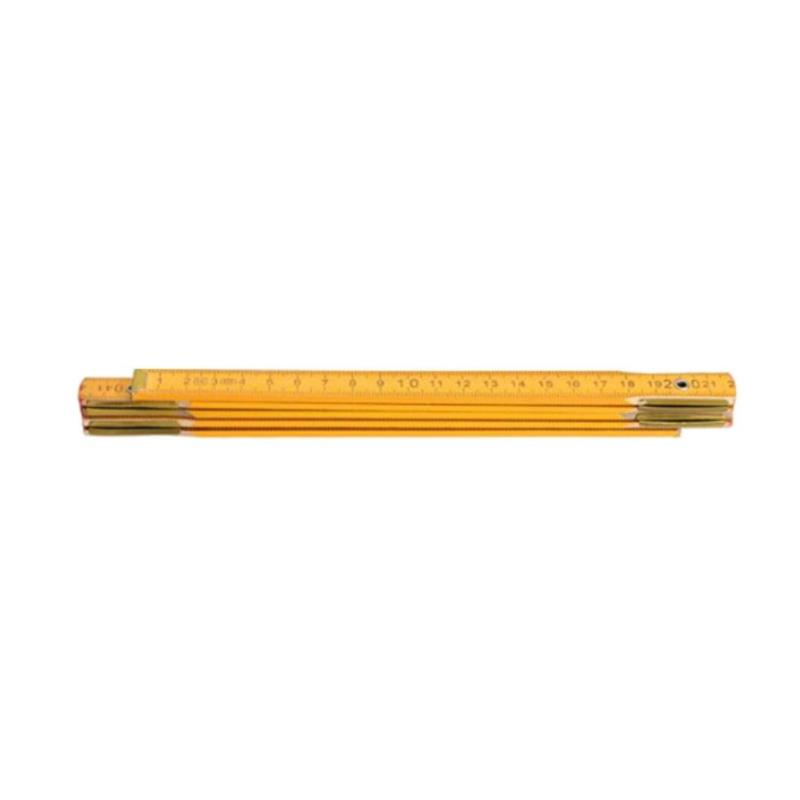Portable Wooden Folding Ruler 1M/2M Multifunctional Painting Drawing Measuring Instrument Model Template Ruler Carpenter Measuring Tools