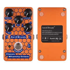 Classic Octave Guitar Effect Pedal Aluminum Alloy Shell True Bypass