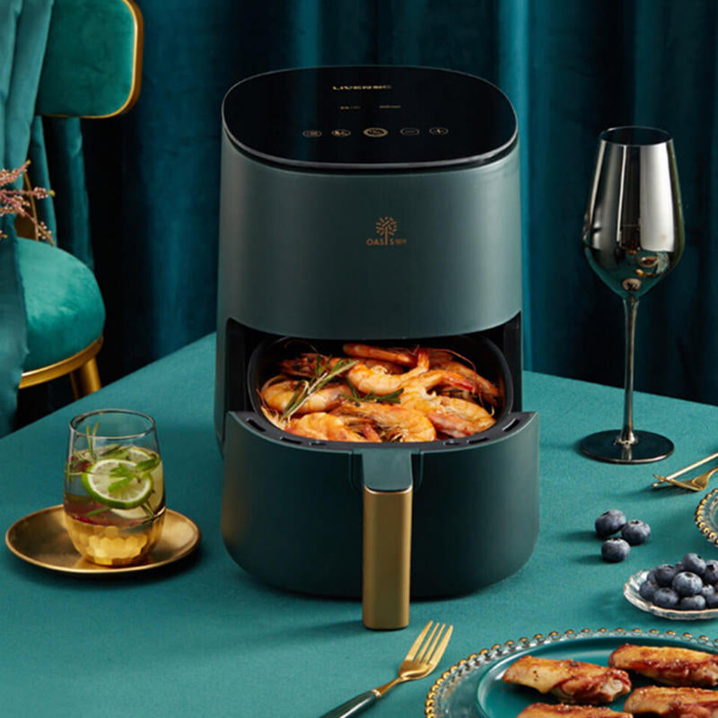 Smart Oil-free Air Fryer 1400W Power 2.5L Capacity Fat-free for Home