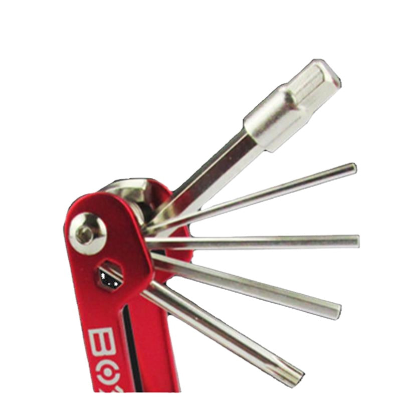 12 In 1 Bicycle Multitool Repair Kit Hexagon Screwdriver Set Chain Clamp Splitter Tool