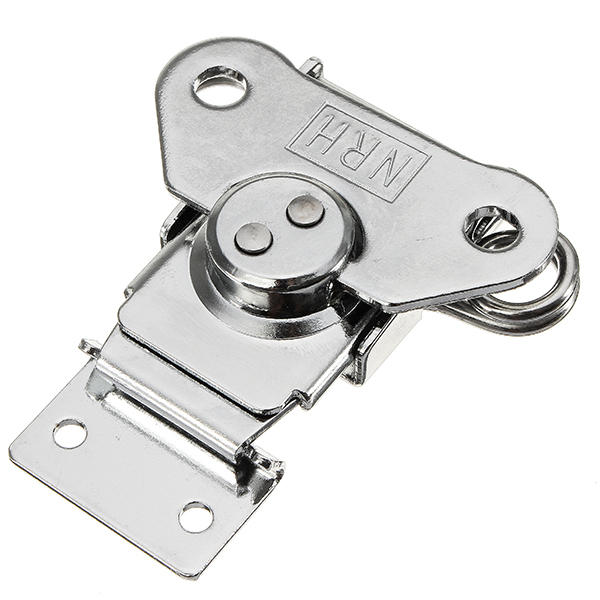 Cold Rolled Silver Twist Draw Toggle Latch Rotary Turn with Catch Plate