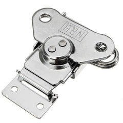 Cold Rolled Silver Twist Draw Toggle Latch Rotary Turn with Catch Plate