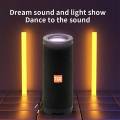 Portable Bluetooth Speaker Stereo Column Powerful High BoomBox Bass Support FM Waterproof Outdoor Speaker