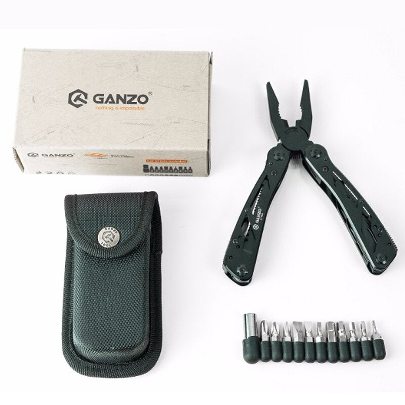 24-in-1 EDC Knife Multi-tools Set Folding Pliers Knife Pocket Plier Crimper Wire Cutter For Fishing Camping Survival